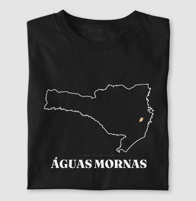Camiseta Traço de Águas Mornas