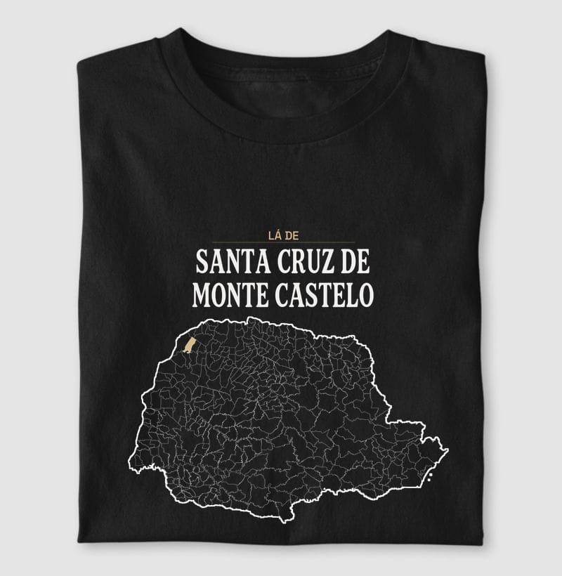 Camiseta Território de Santa Cruz de Monte Castelo