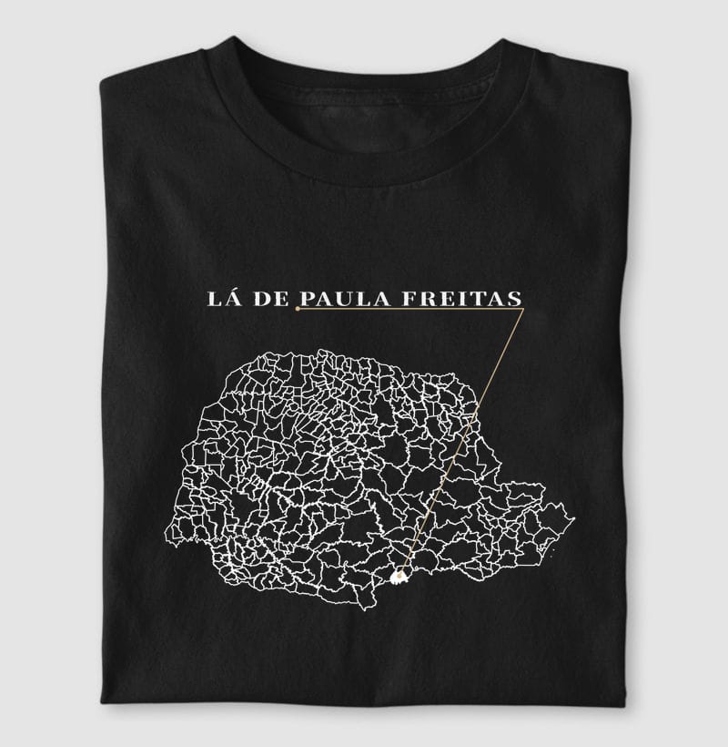 Camiseta Ponto de Origem de Paula Freitas