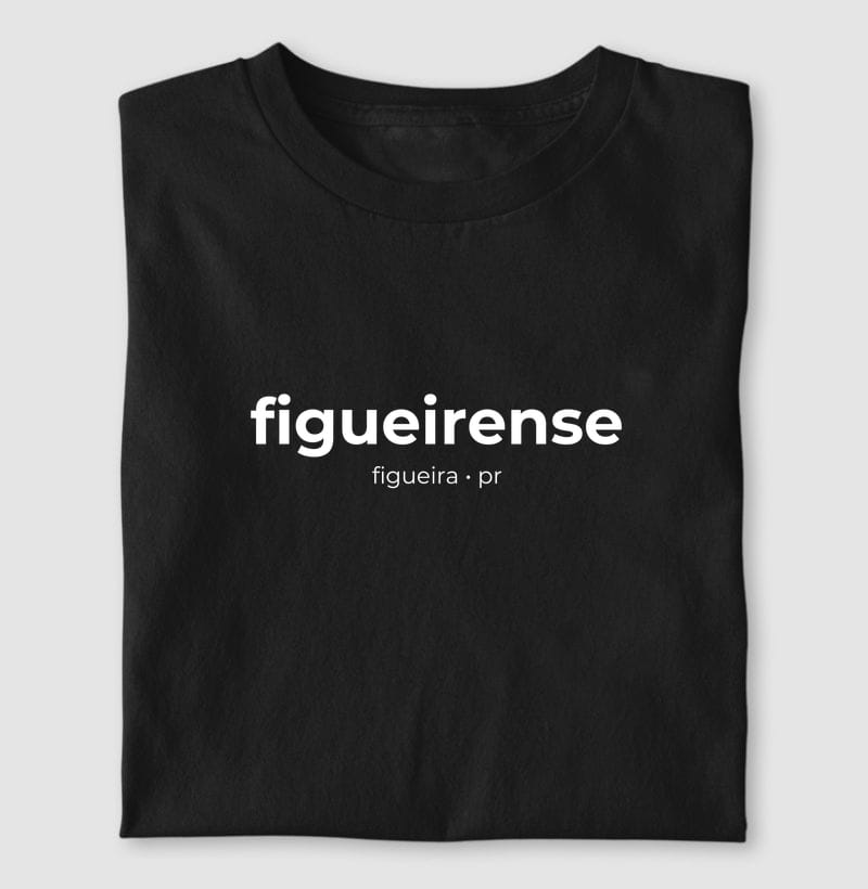 Camiseta Gentílico de Figueira