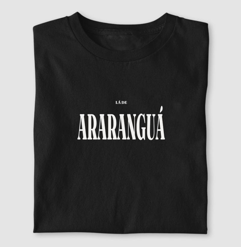 Camiseta Tipografia de Araranguá