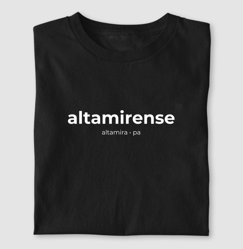 Camiseta Gentílico de Altamira