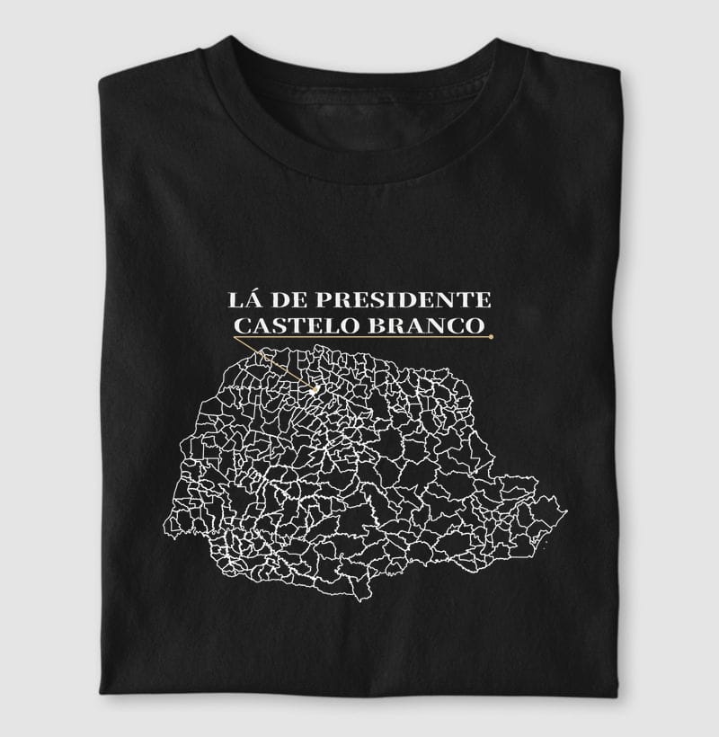 Camiseta Ponto de Origem de Presidente Castelo Branco