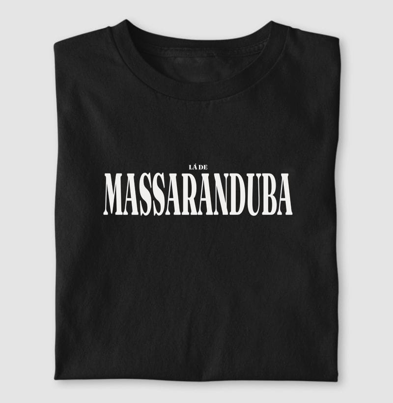 Camiseta Tipografia de Massaranduba