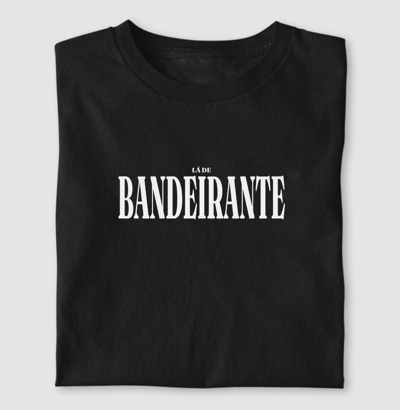 Camiseta Tipografia de Bandeirante