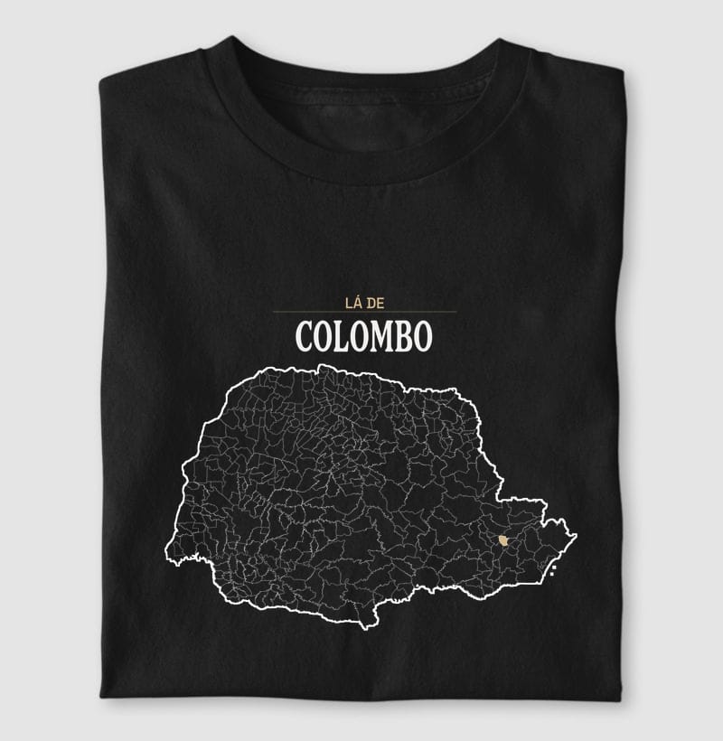 Camiseta Território de Colombo