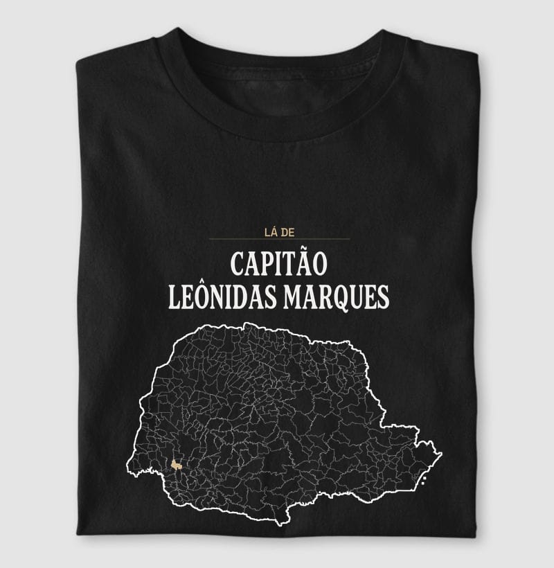 Camiseta Território de Capitão Leônidas Marques