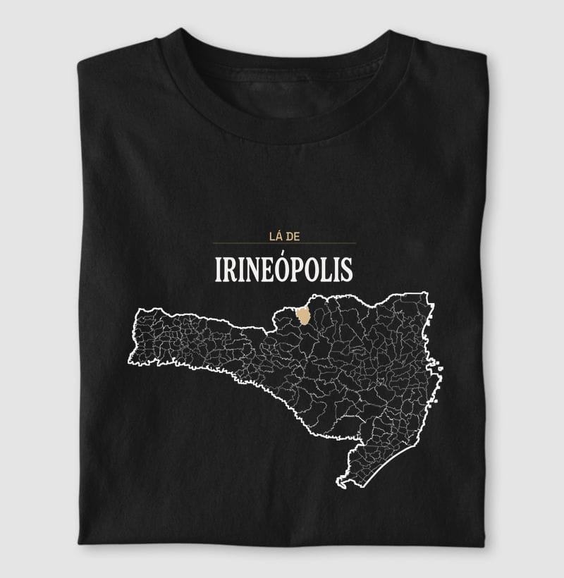 Camiseta Território de Irineópolis
