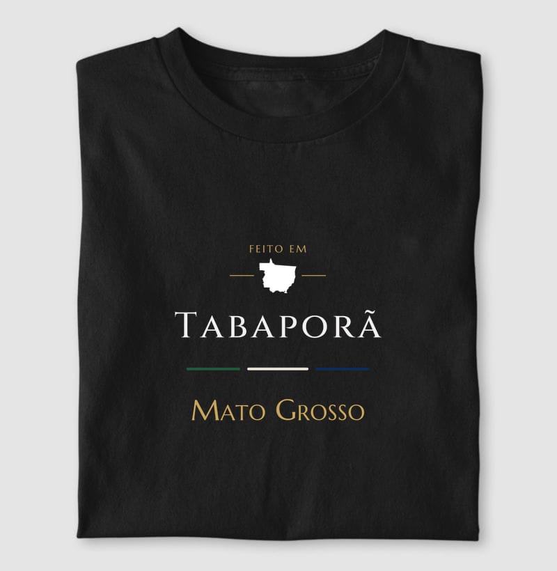 Camiseta Feito em de Tabaporã