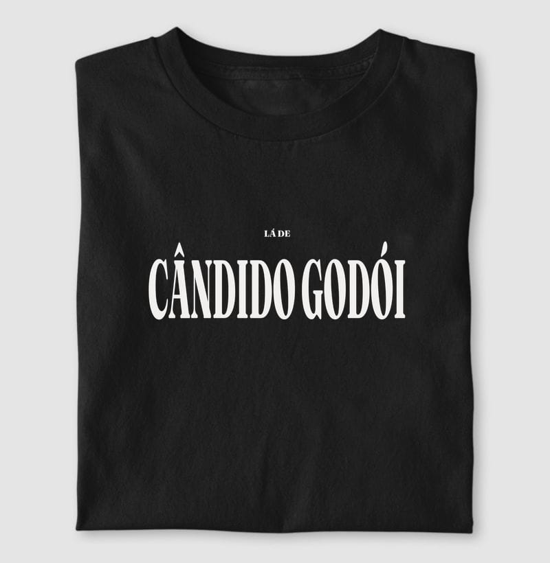 Camiseta Tipografia de Cândido Godói