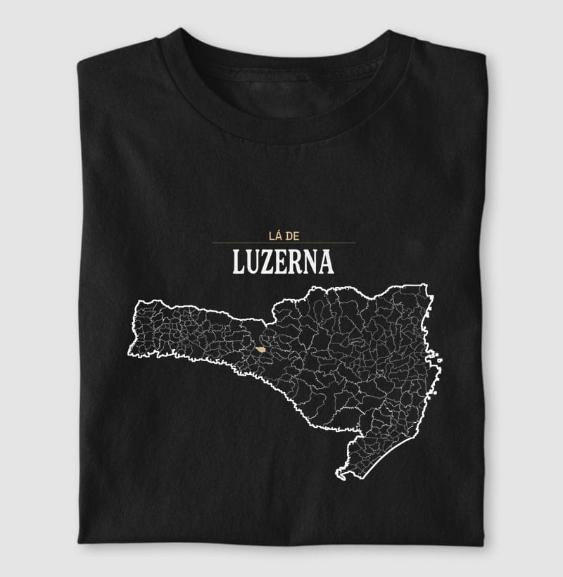 Camiseta Território de Luzerna