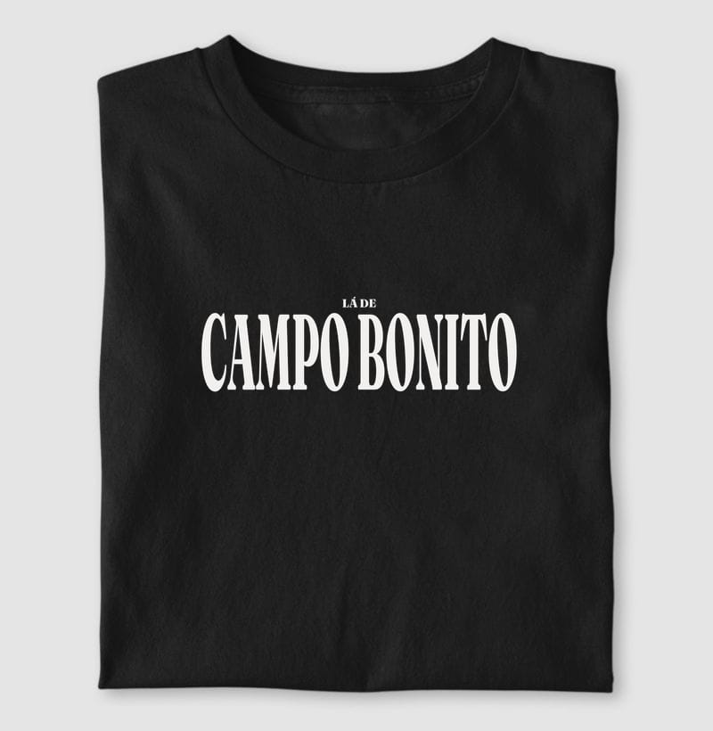 Camiseta Tipografia de Campo Bonito
