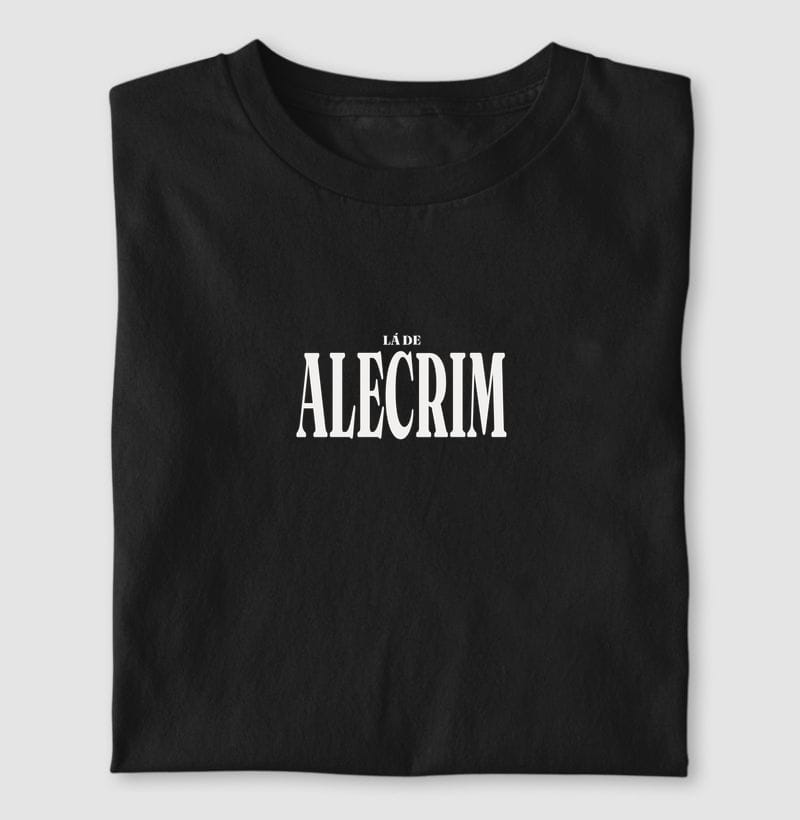 Camiseta Tipografia de Alecrim
