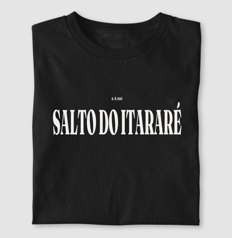 Camiseta Tipografia de Salto do Itararé