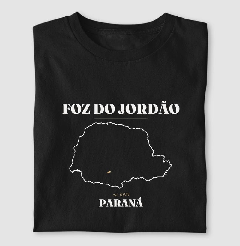 Camiseta Legado de Foz do Jordão