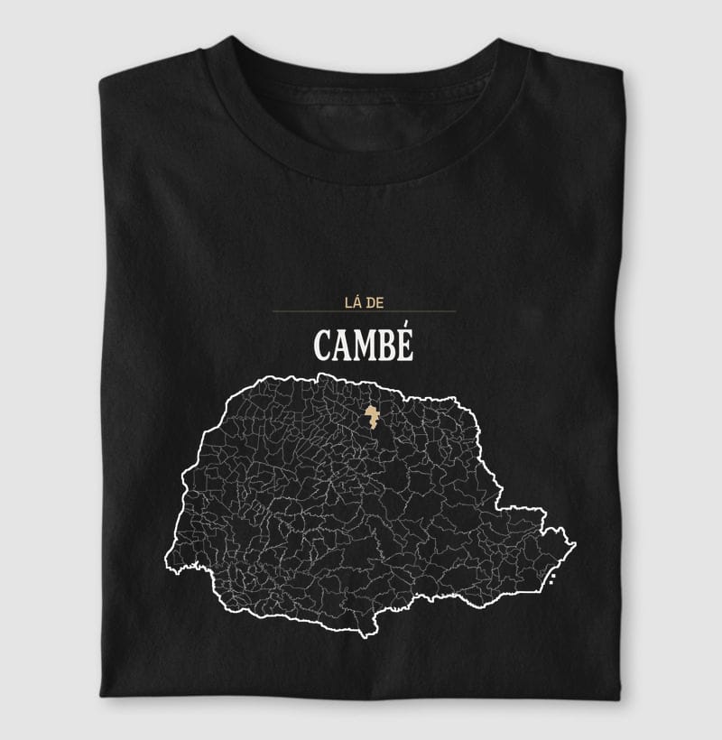 Camiseta Território de Cambé
