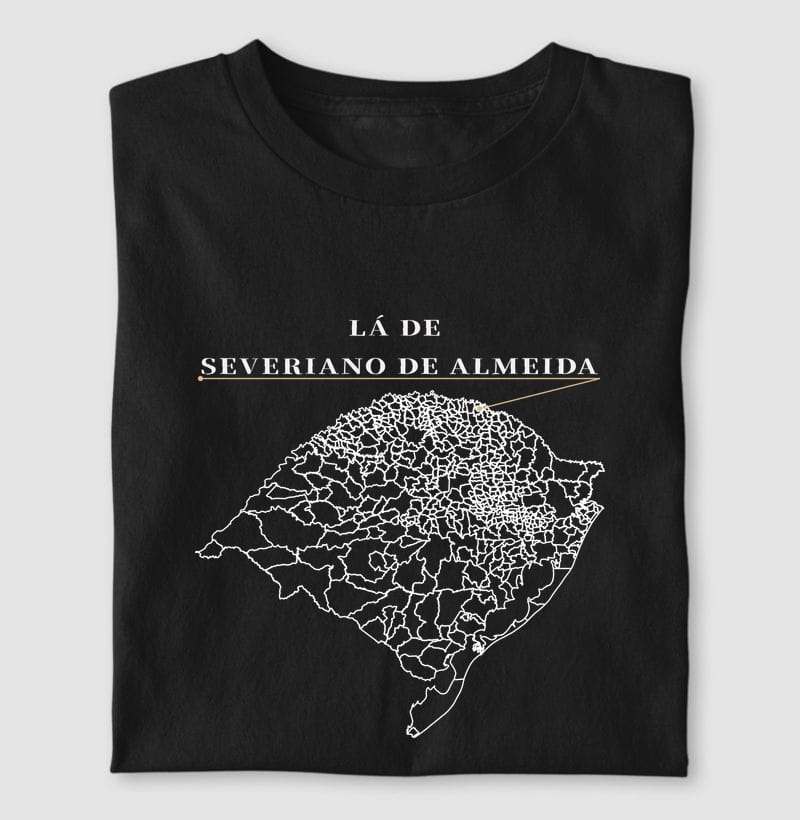 Camiseta Ponto de Origem de Severiano de Almeida