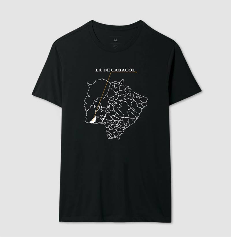 Camiseta Ponto de Origem de Caracol