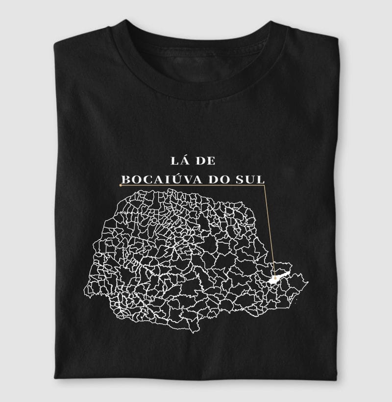 Camiseta Ponto de Origem de Bocaiúva do Sul