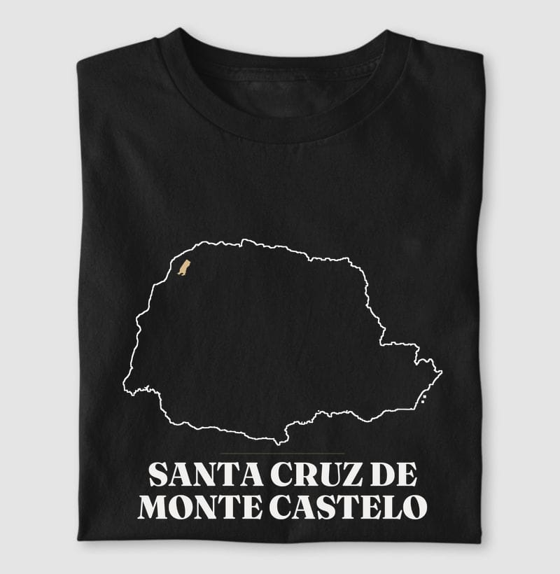 Camiseta Traço de Santa Cruz de Monte Castelo