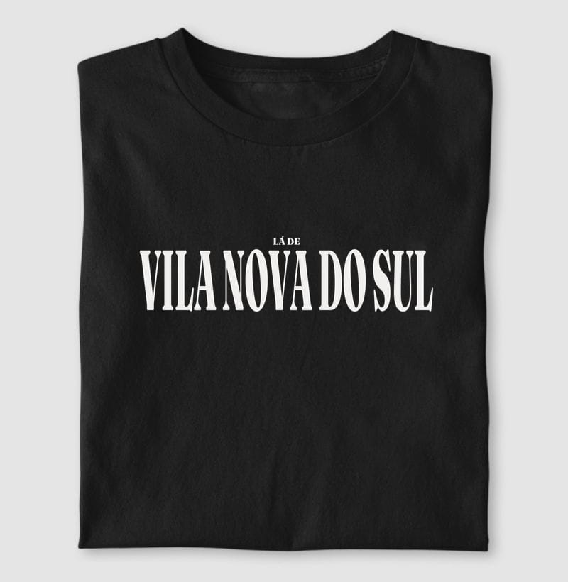 Camiseta Tipografia de Vila Nova do Sul