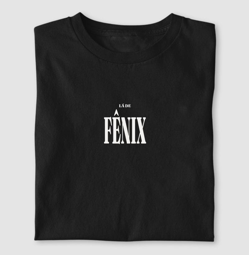 Camiseta Tipografia de Fênix