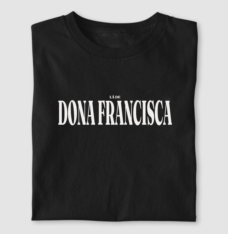 Camiseta Tipografia de Dona Francisca