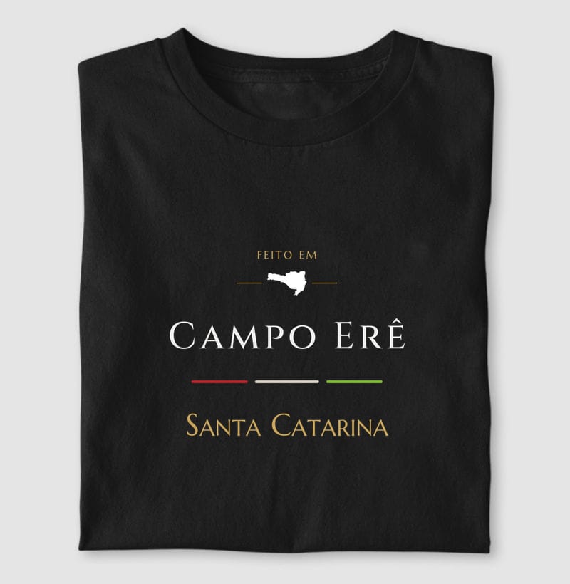 Camiseta Feito em de Campo Erê