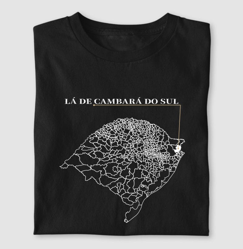 Camiseta Ponto de Origem de Cambará do Sul