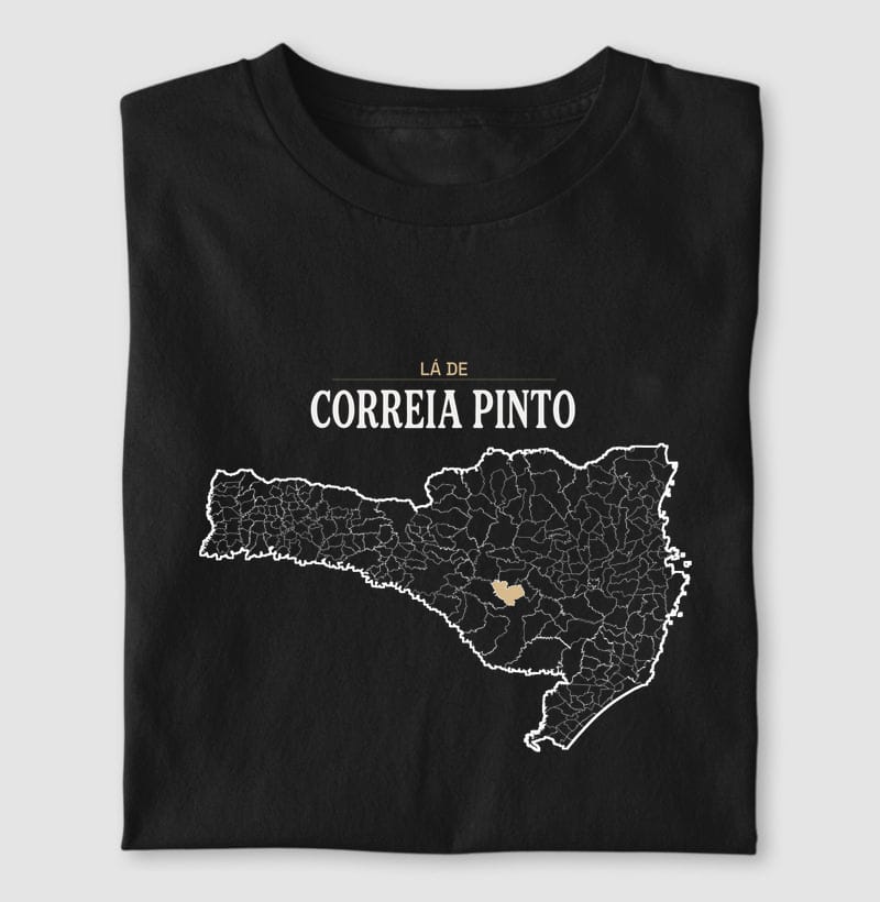 Camiseta Território de Correia Pinto