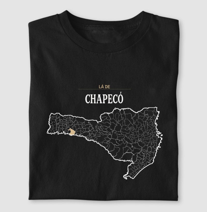 Camiseta Território de Chapecó