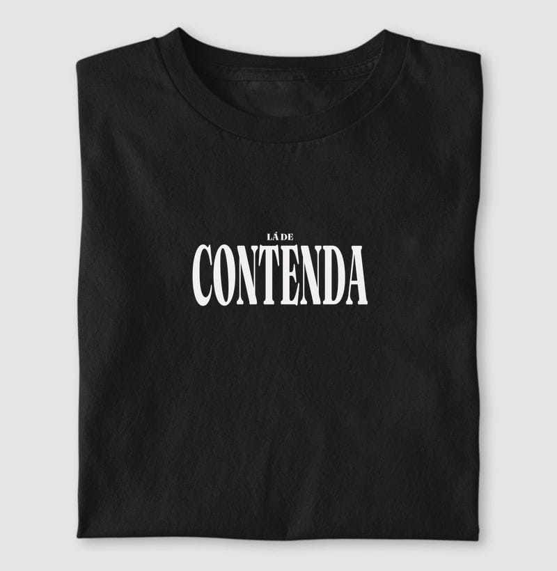 Camiseta Tipografia de Contenda