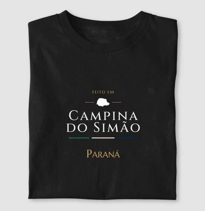Camiseta Feito em de Campina do Simão