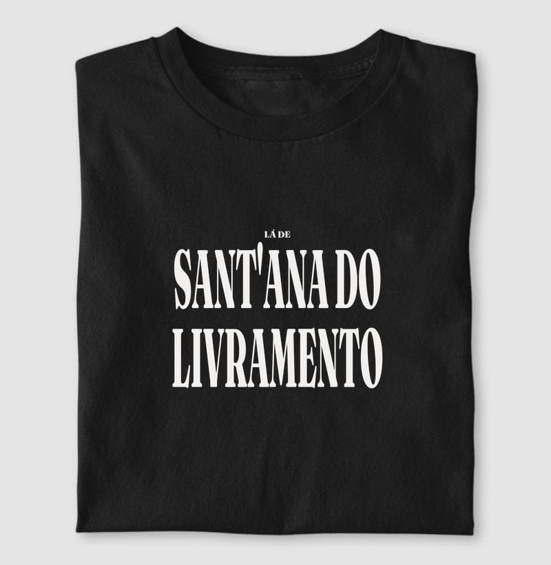 Camiseta Tipografia de Sant'Ana do Livramento