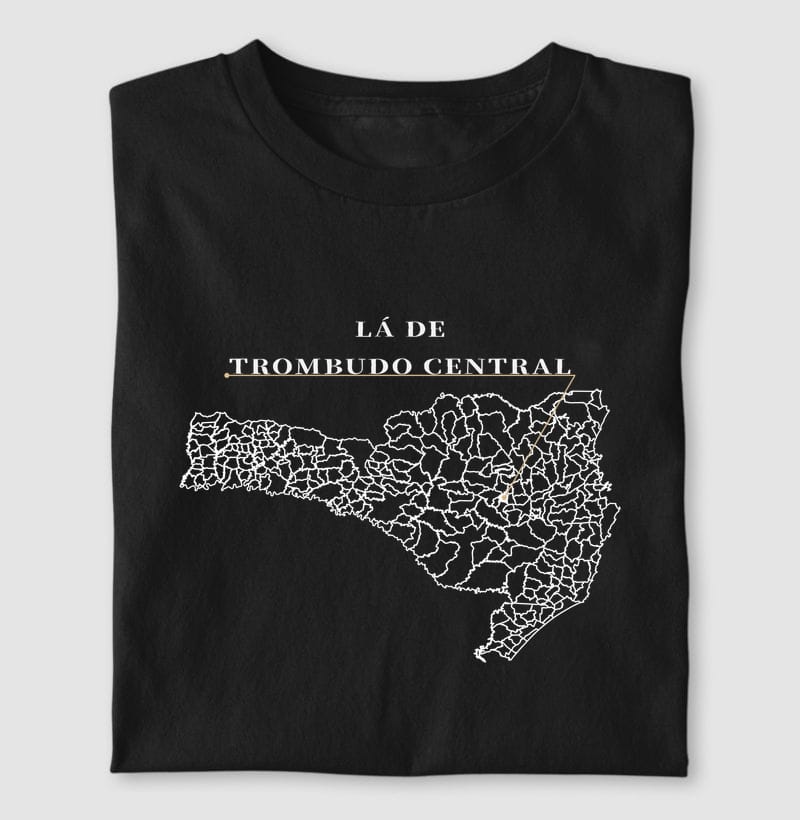 Camiseta Ponto de Origem de Trombudo Central