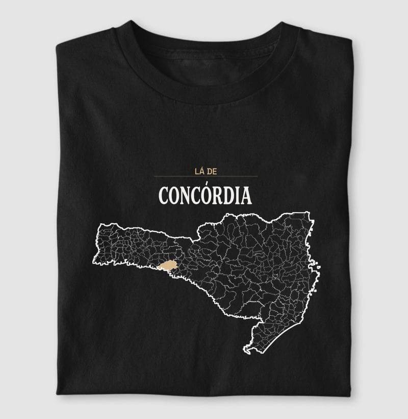 Camiseta Território de Concórdia