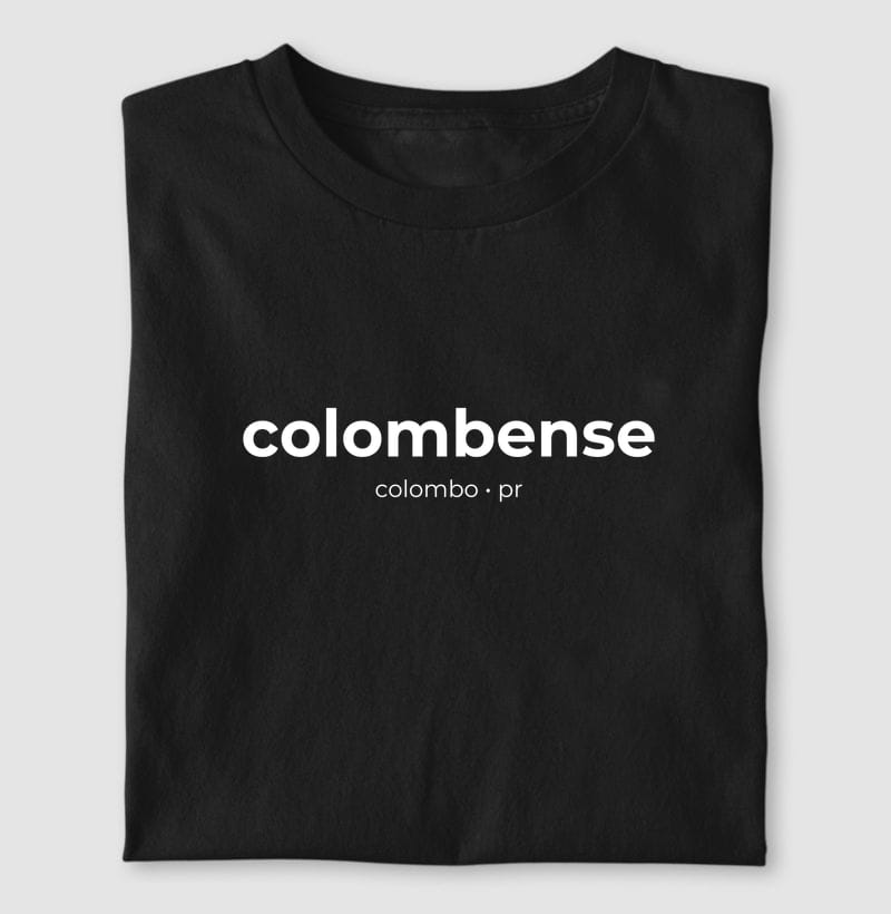 Camiseta Gentílico de Colombo