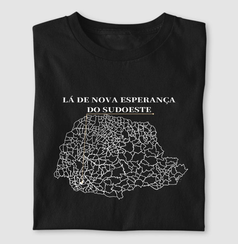 Camiseta Ponto de Origem de Nova Esperança do Sudoeste