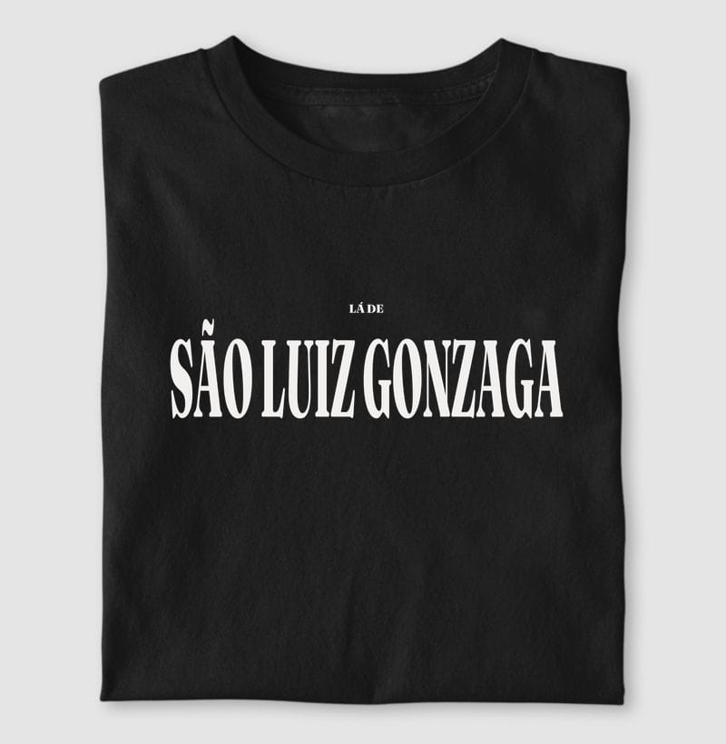 Camiseta Tipografia de São Luiz Gonzaga