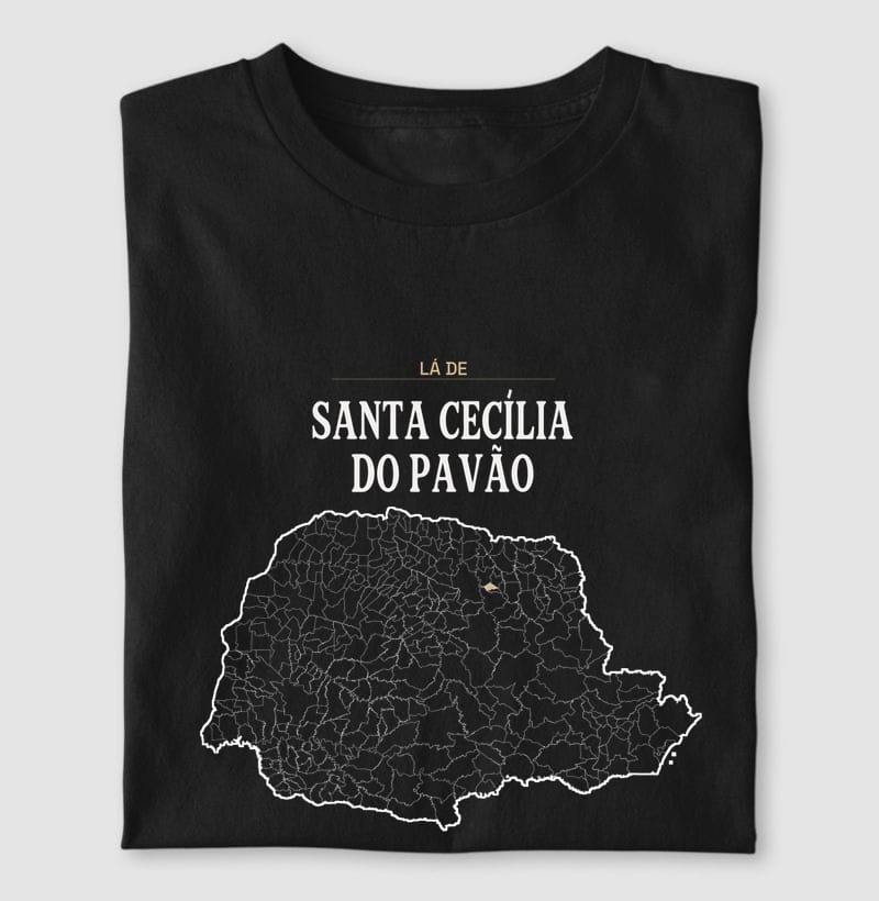 Camiseta Território de Santa Cecília do Pavão