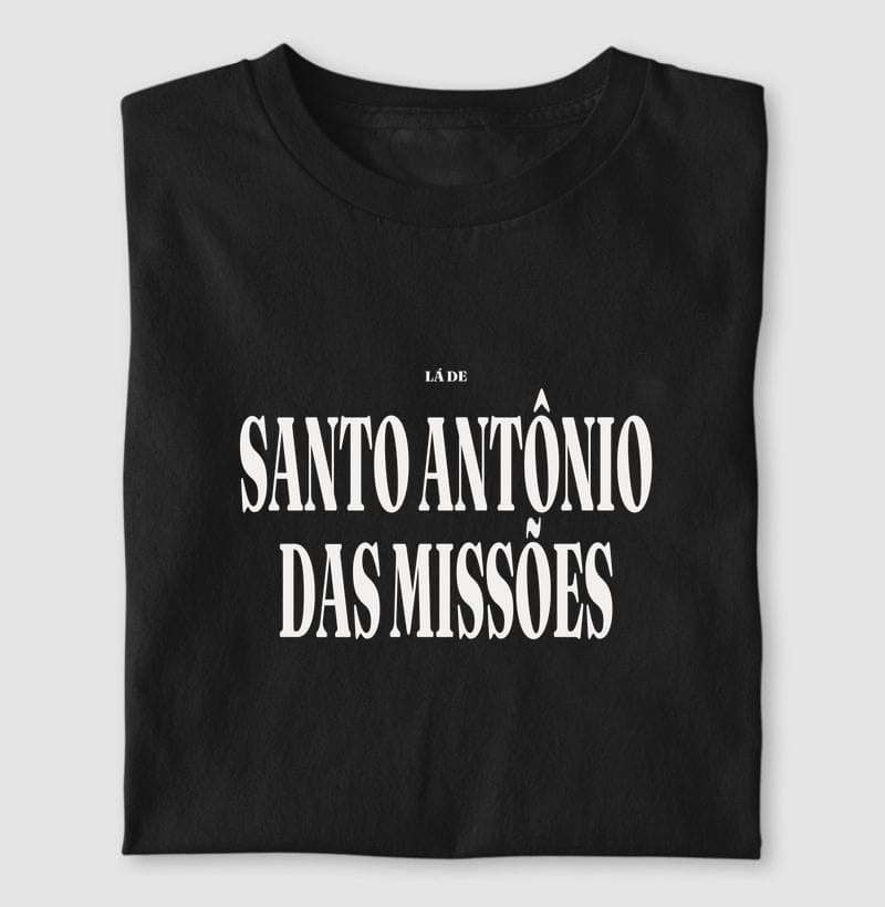Camiseta Tipografia de Santo Antônio das Missões