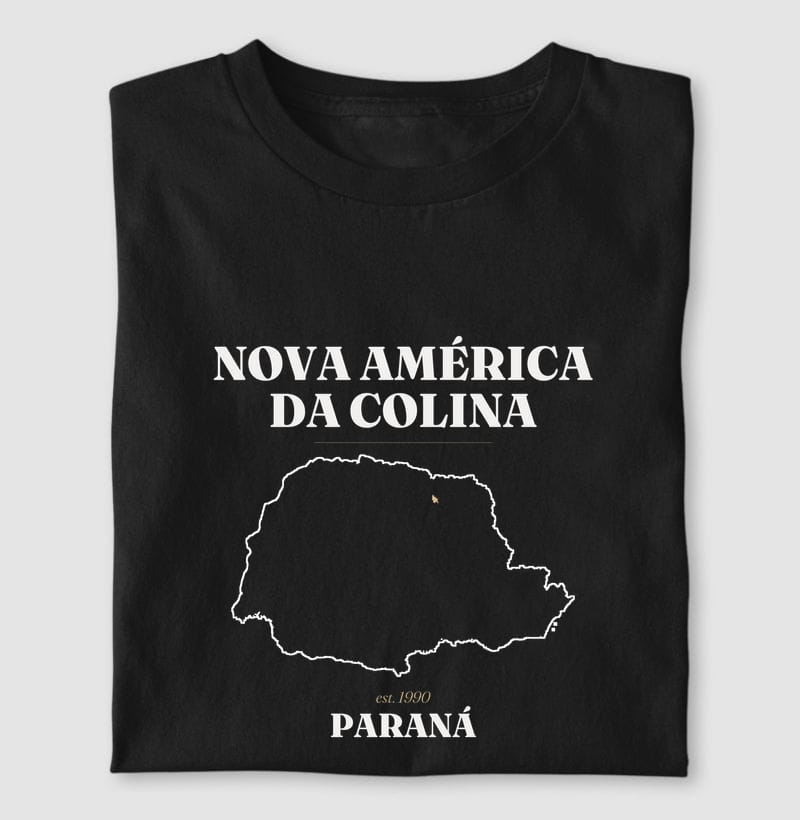 Camiseta Legado de Nova América da Colina