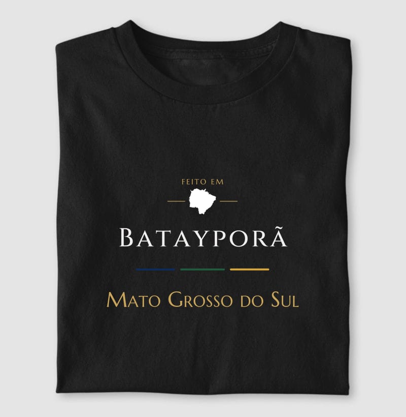 Camiseta Feito em de Batayporã