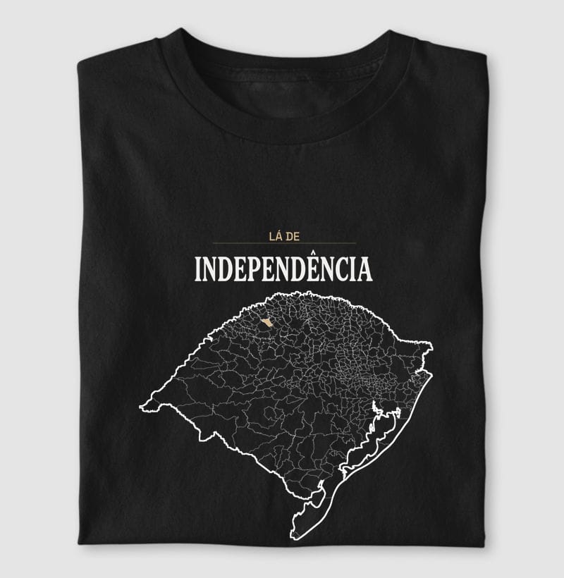Camiseta Território de Independência