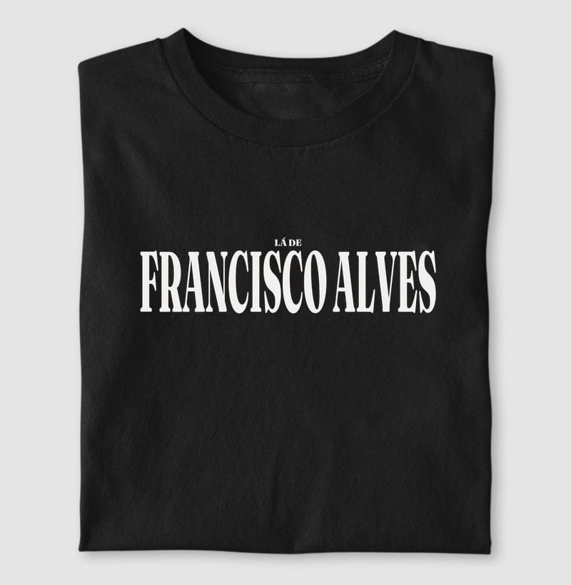 Camiseta Tipografia de Francisco Alves