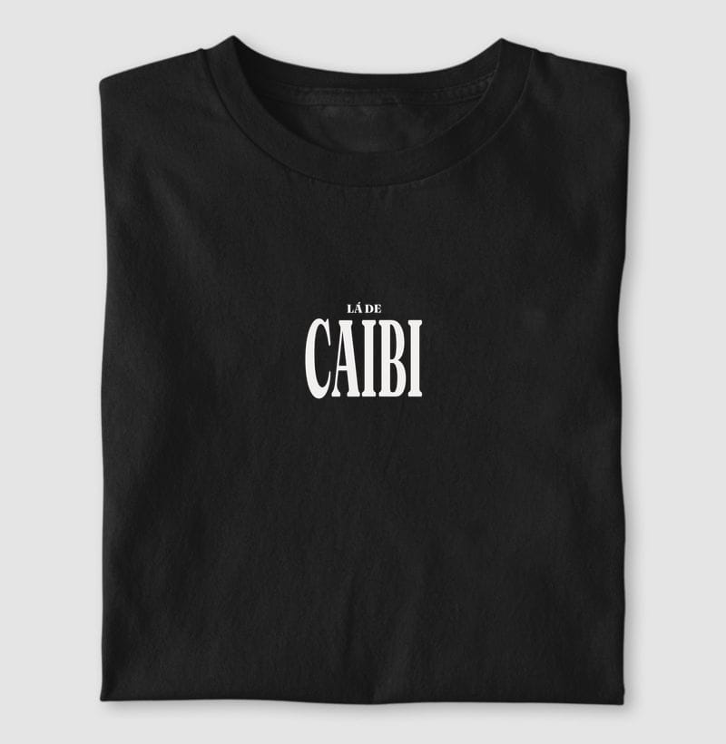 Camiseta Tipografia de Caibi