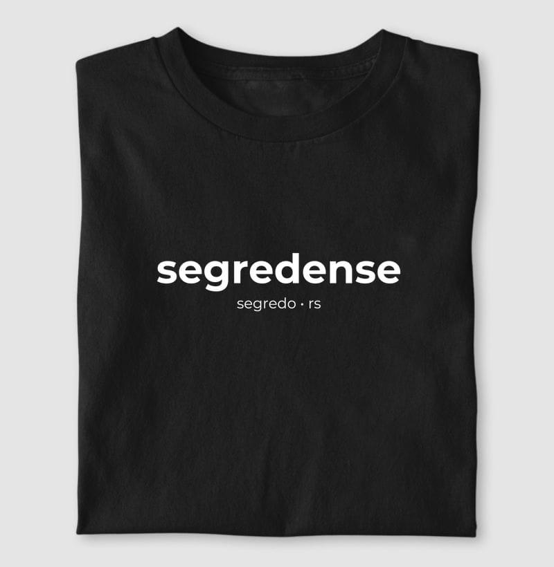 Camiseta Gentílico de Segredo