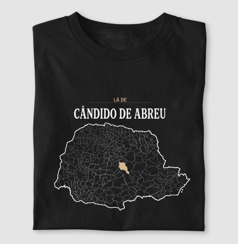 Camiseta Território de Cândido de Abreu