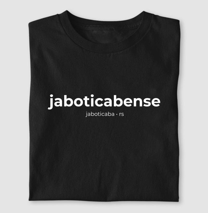 Camiseta Gentílico de Jaboticaba