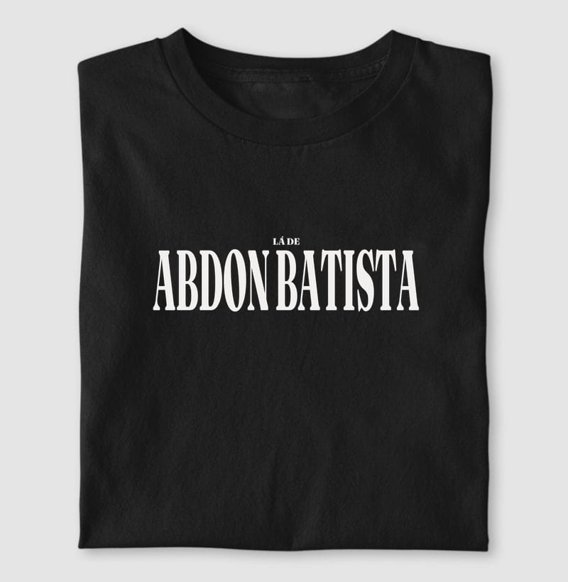 Camiseta Tipografia de Abdon Batista